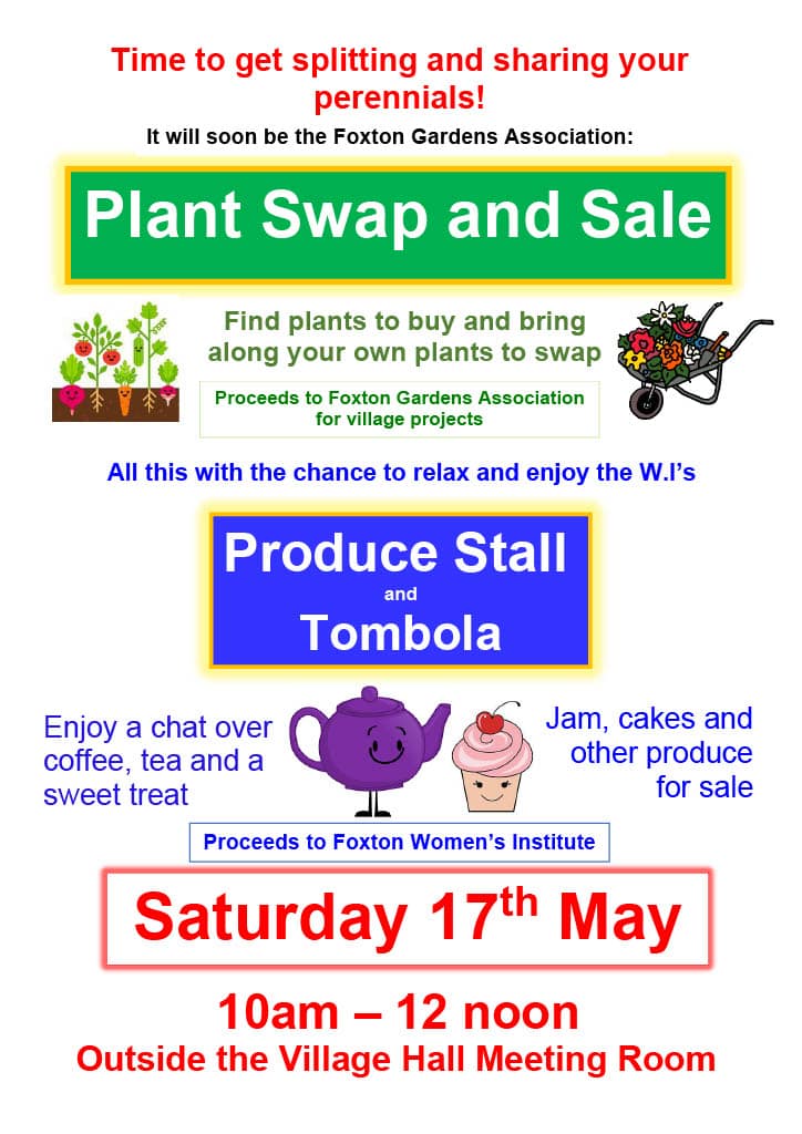 FGA plant swap poster 2025